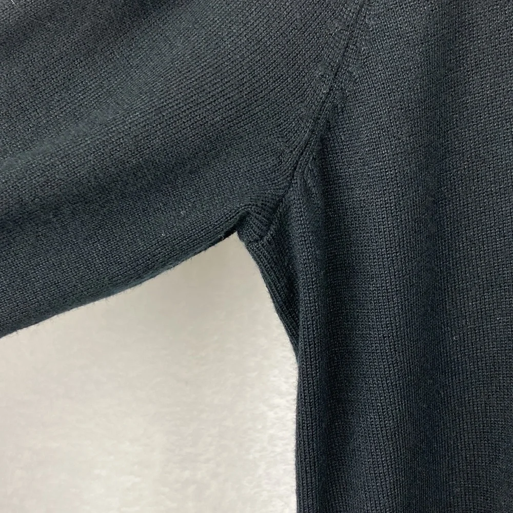 Women’s Black Shawl Collar Open Cardigan sz Medium